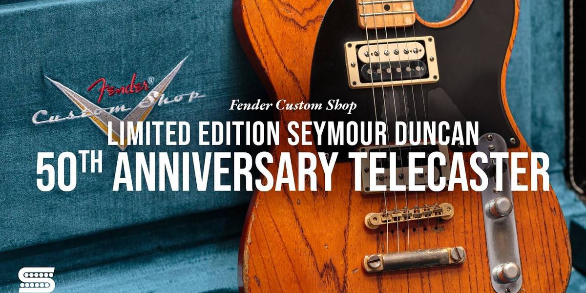The Fender Custom Shop Limited Edition Seymour Duncan 50th Anniversary Telecaster