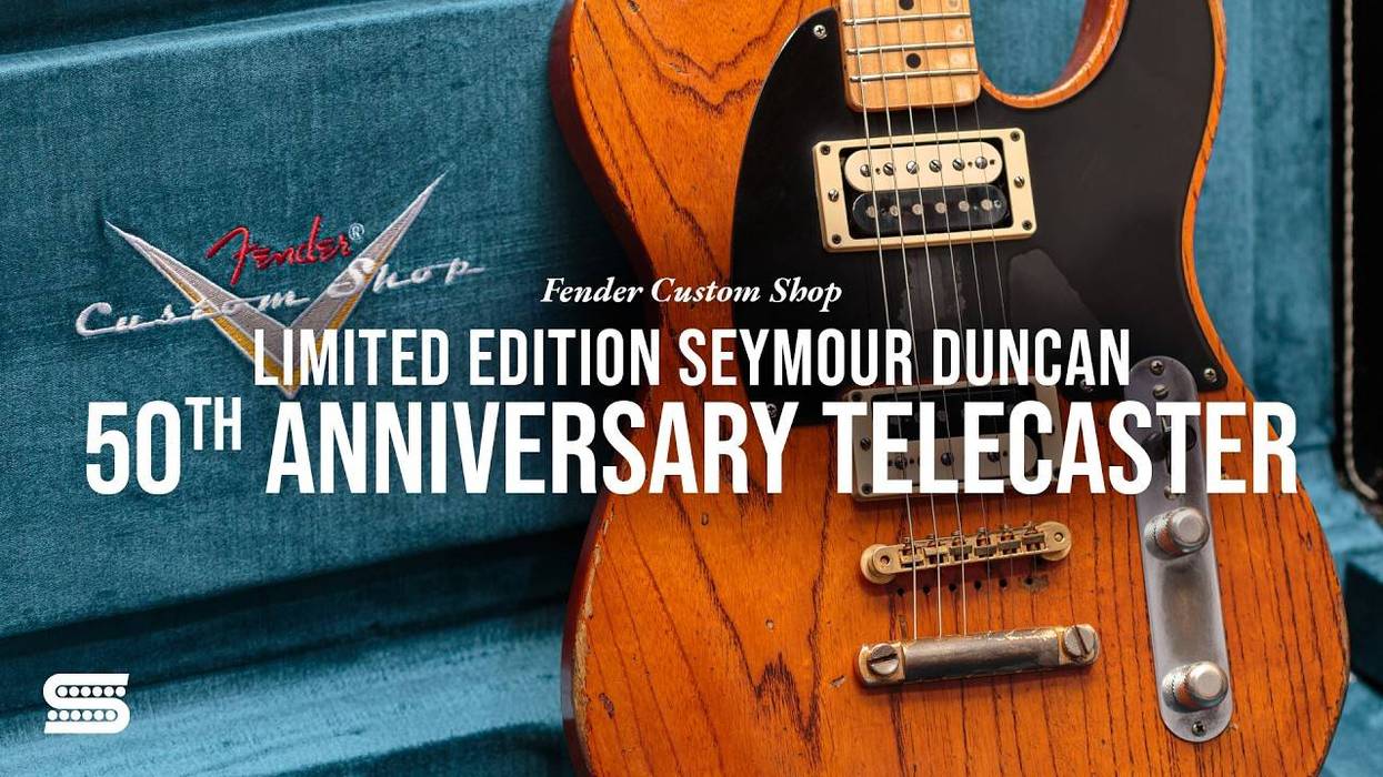 The Fender Custom Shop Limited Edition Seymour Duncan 50th Anniversary Telecaster