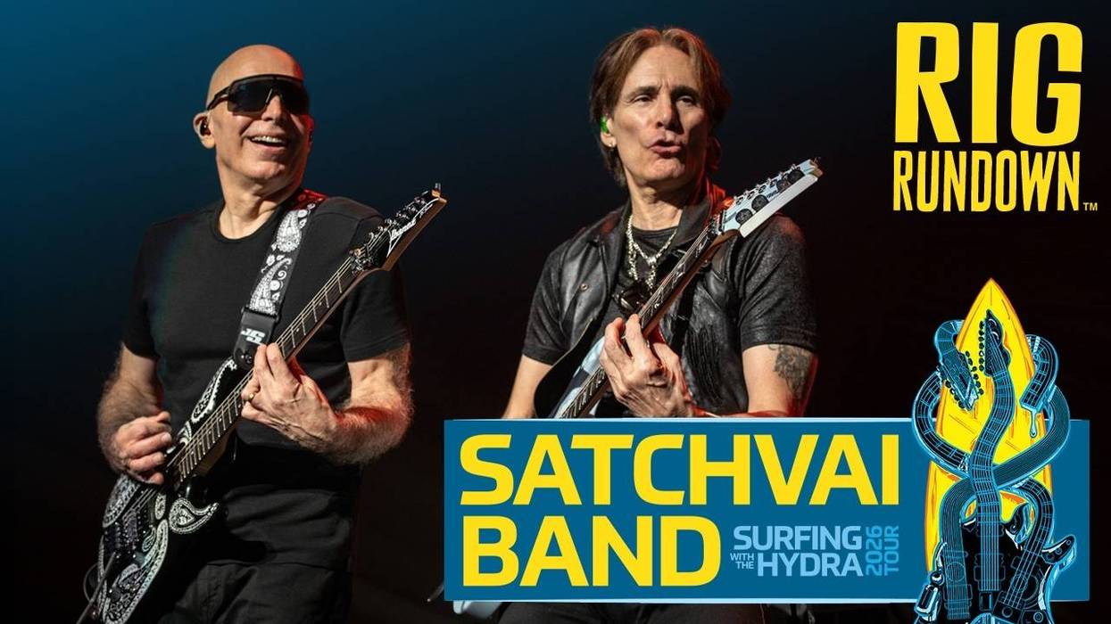 Rig Rundown: SatchVai Band