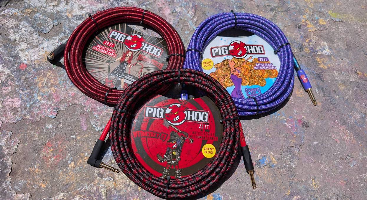New Limited Edition Cable Series Showcases Pig Hog Artists & More