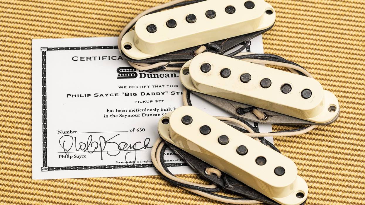Seymour Duncan Introduces Philip Sayce “Big Daddy” Strat Set
