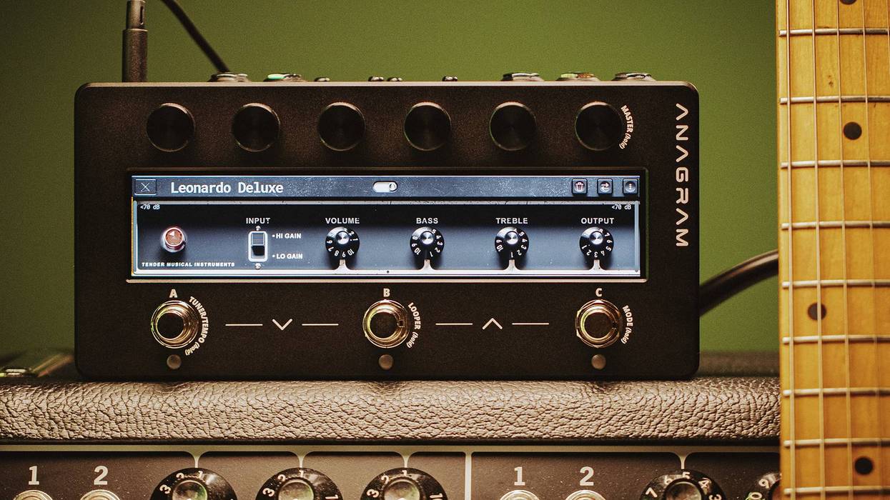 Darkglass Launches Anagram "Guitar Essentials" Multi-Effects Platform