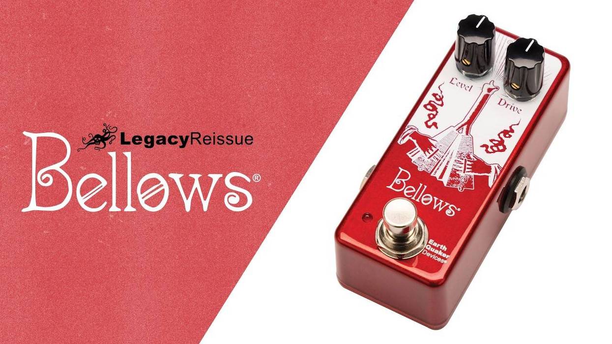 EarthQuaker Announce a Limited Edition Legacy Reissue of the Bellows Fuzz Driver