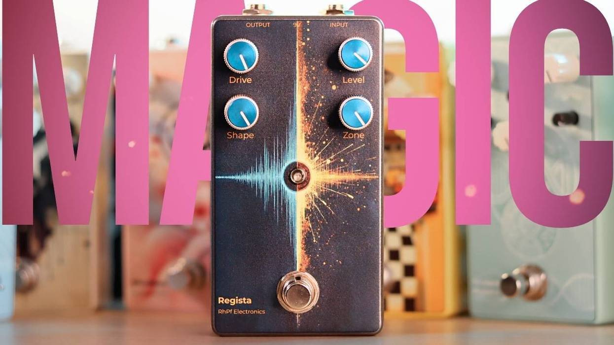 RhPf Electronics Introduces Regista Parametric Mid-Range Pedal