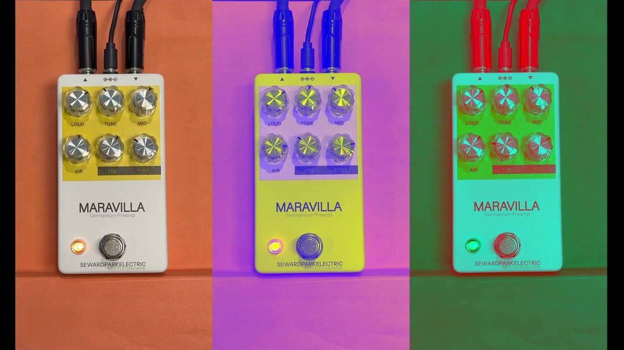 Seward Park Electric Introduces Maravilla Germanium Overdrive