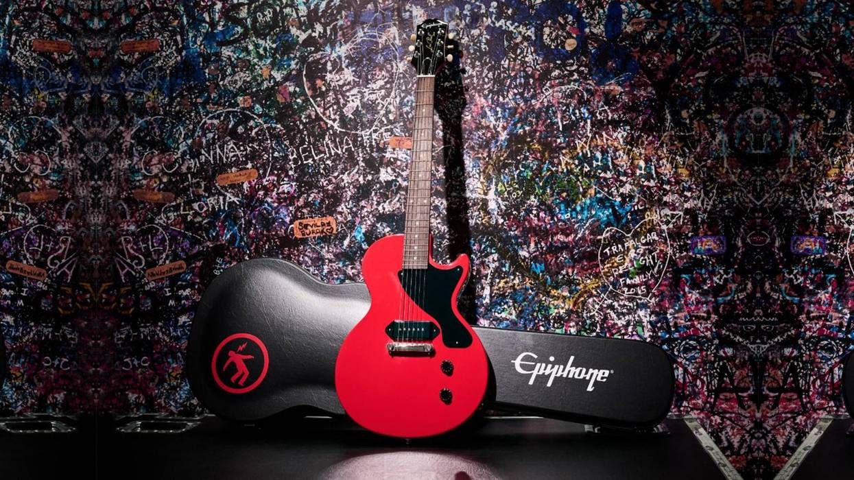 Epiphone Launches the Limited-Edition Billie Joe Armstrong Les Paul Junior in Radiant Red