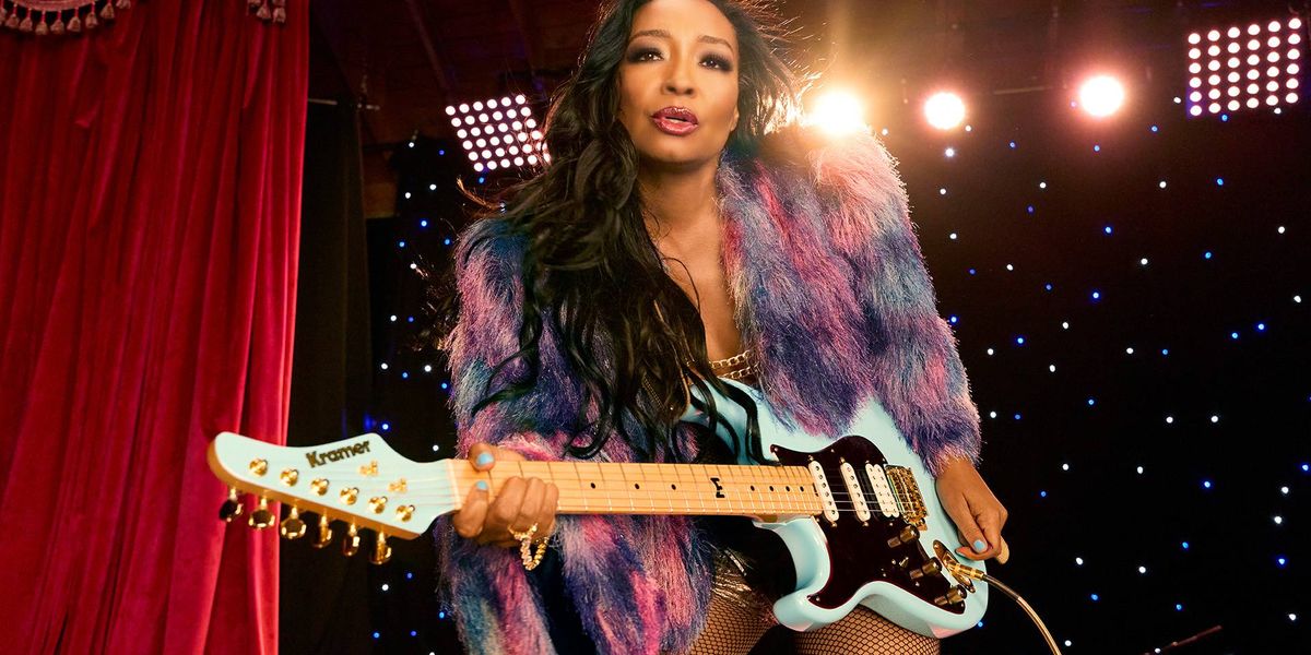 Malina Moye Debuts Kramer Pacer Deluxe Signature Guitar