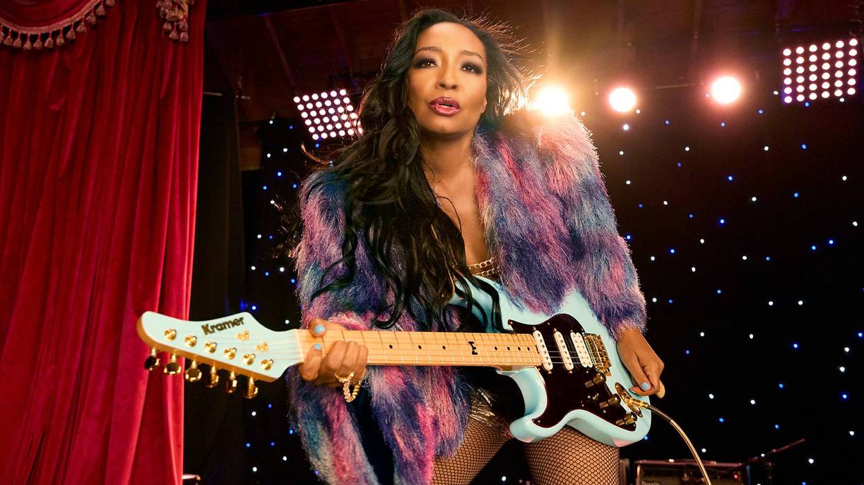 Malina Moye Debuts Kramer Pacer Deluxe Signature Guitar
