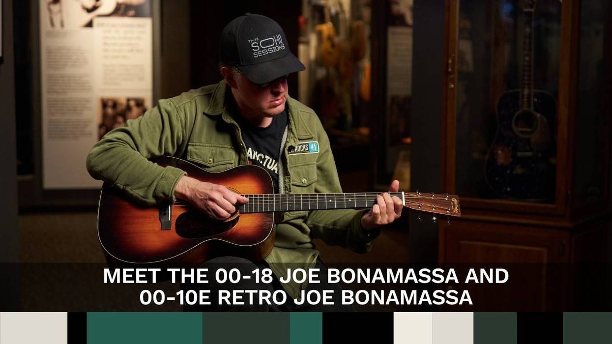 Martin Guitar Launches Two Joe Bonamassa Signature Models