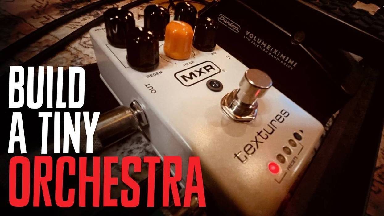 MXR Textures Can Make Your Guitar Sound Like Almost Anything