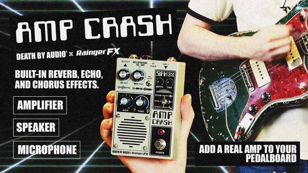 Death By Audio and Rainger FX Announce the Amp Crash
