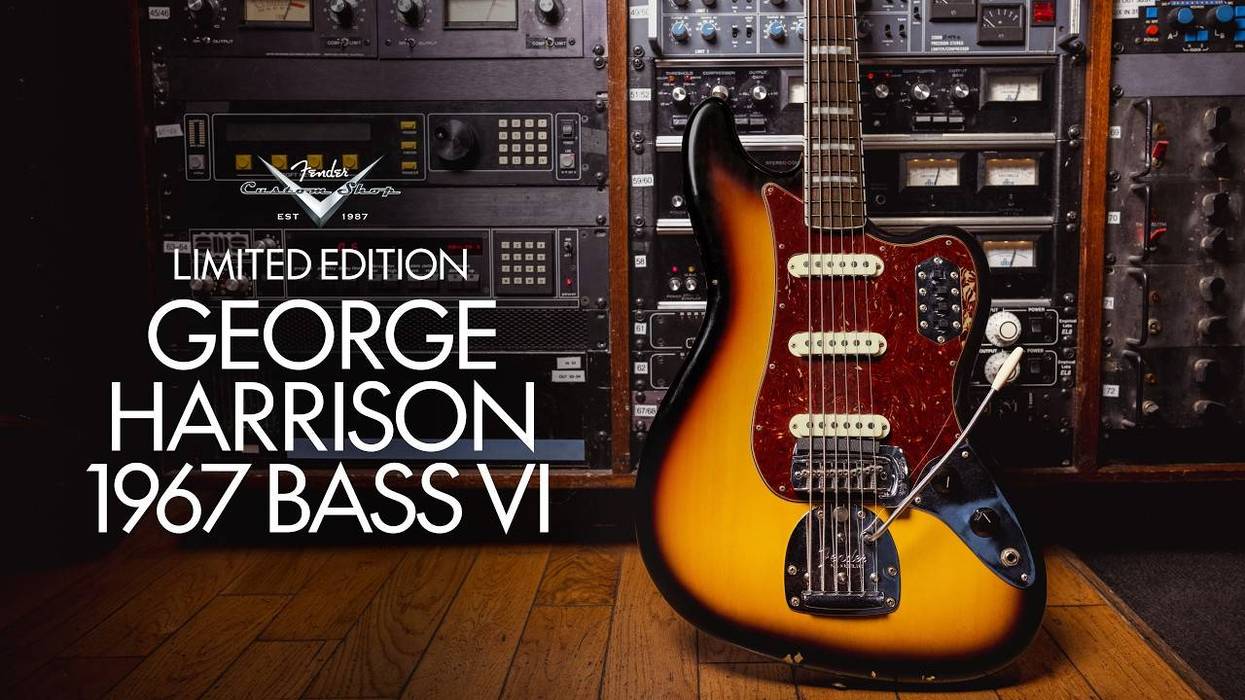 Fender Custom Shop Honors George Harrison with Limited Edition 1967 Bass VI