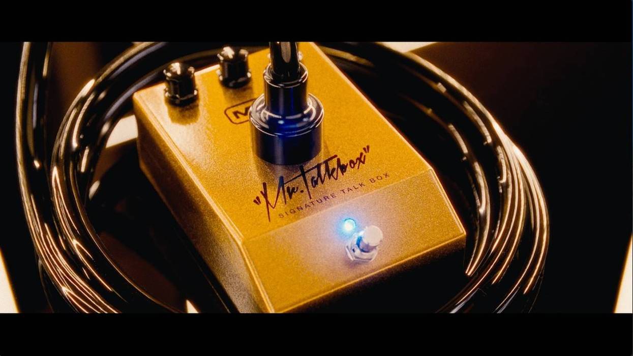 MXR Mr. TalkBox Signature Talk Box Brings More Power, More Headroom, More Voice