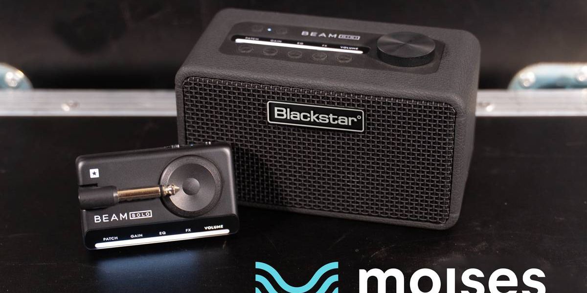 Blackstar Beam amplifier with Moises stem separation in the companion app