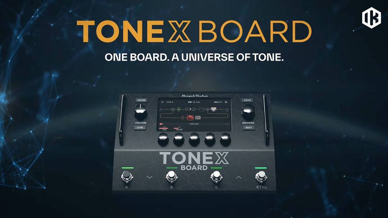 IK Multimedia Launches TONEX Board