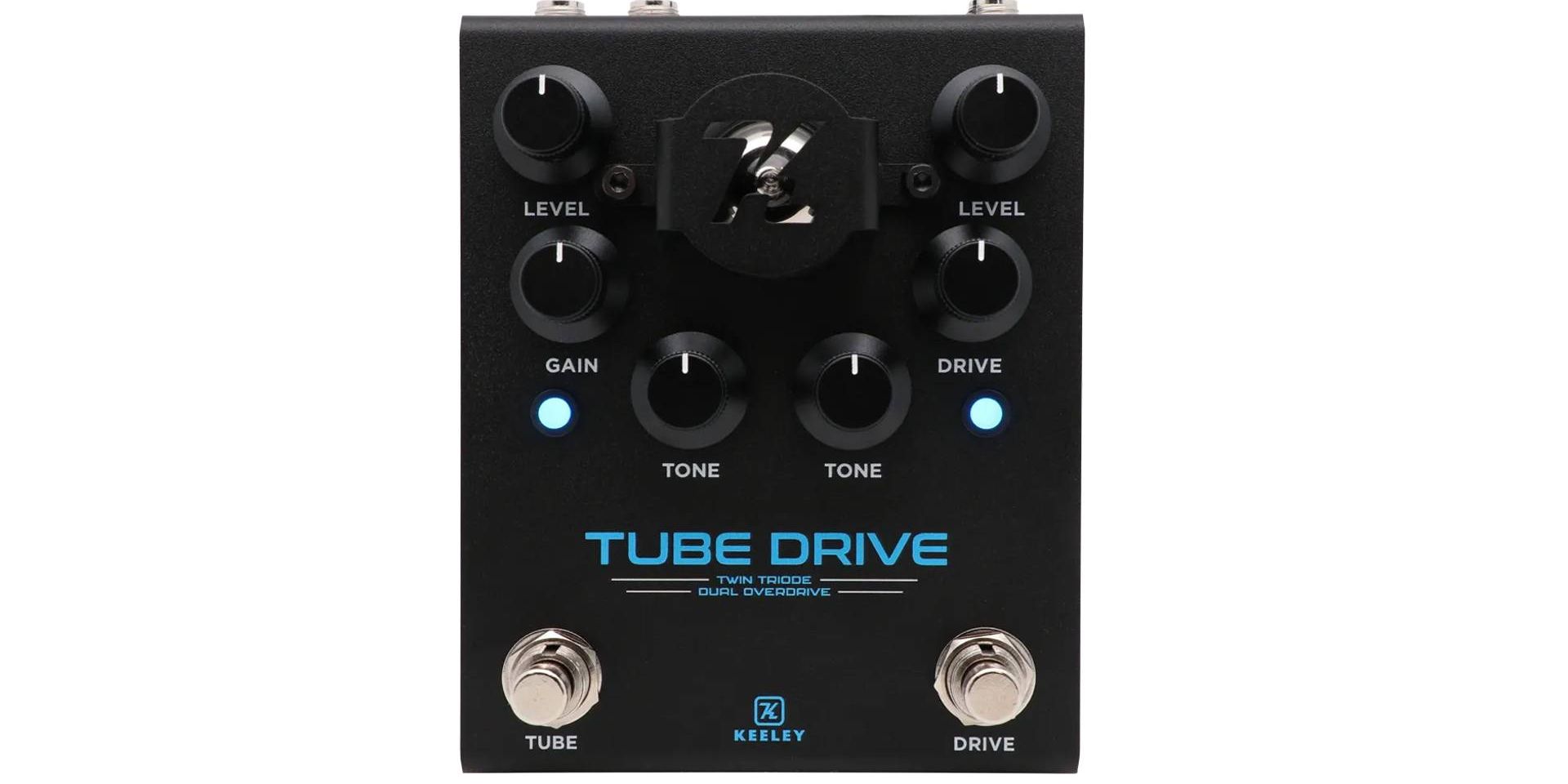 Педал Keeley Tube Drive объединяет ламповый драйв и схему Boss BD-2 для создания универсального звука