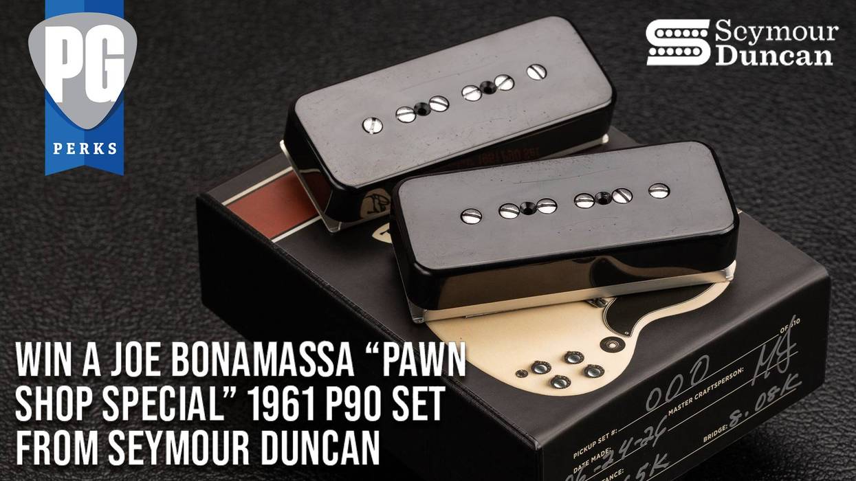 Win a Seymour Duncan Joe Bonamassa “Pawn Shop Special” P90 Pickup Set!