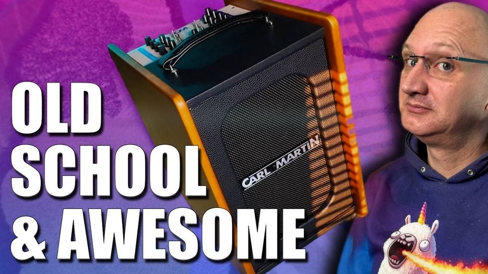 Carl Martin Introduces the CM Acoustic 300-Watt Amplifier