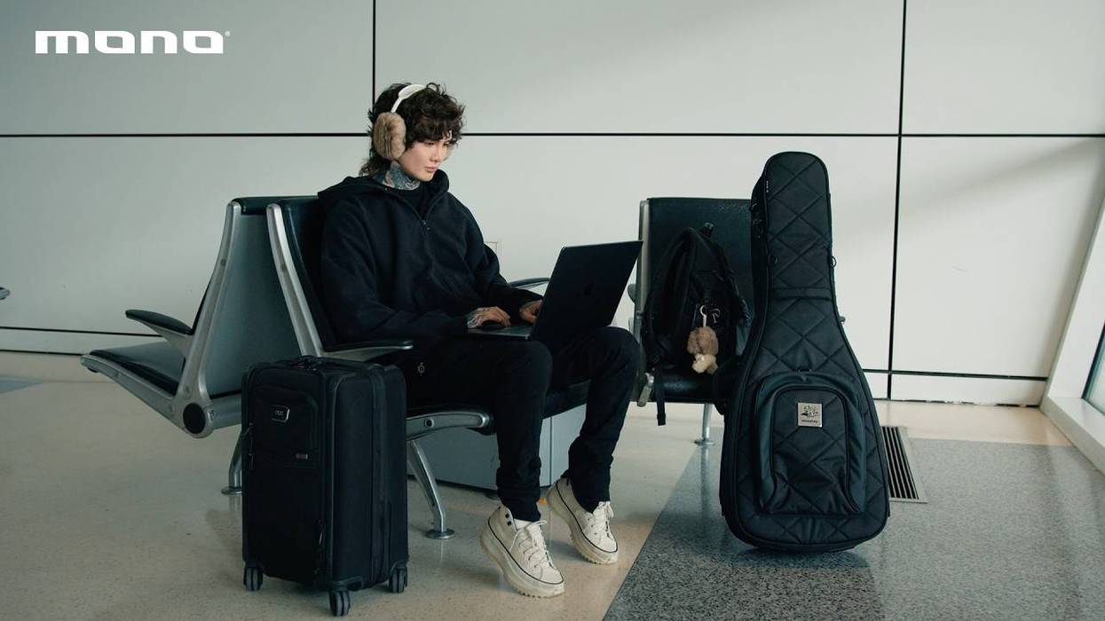 MONO Collabs with Polyphia's Tim Henson on Dual Electric Guitar Case