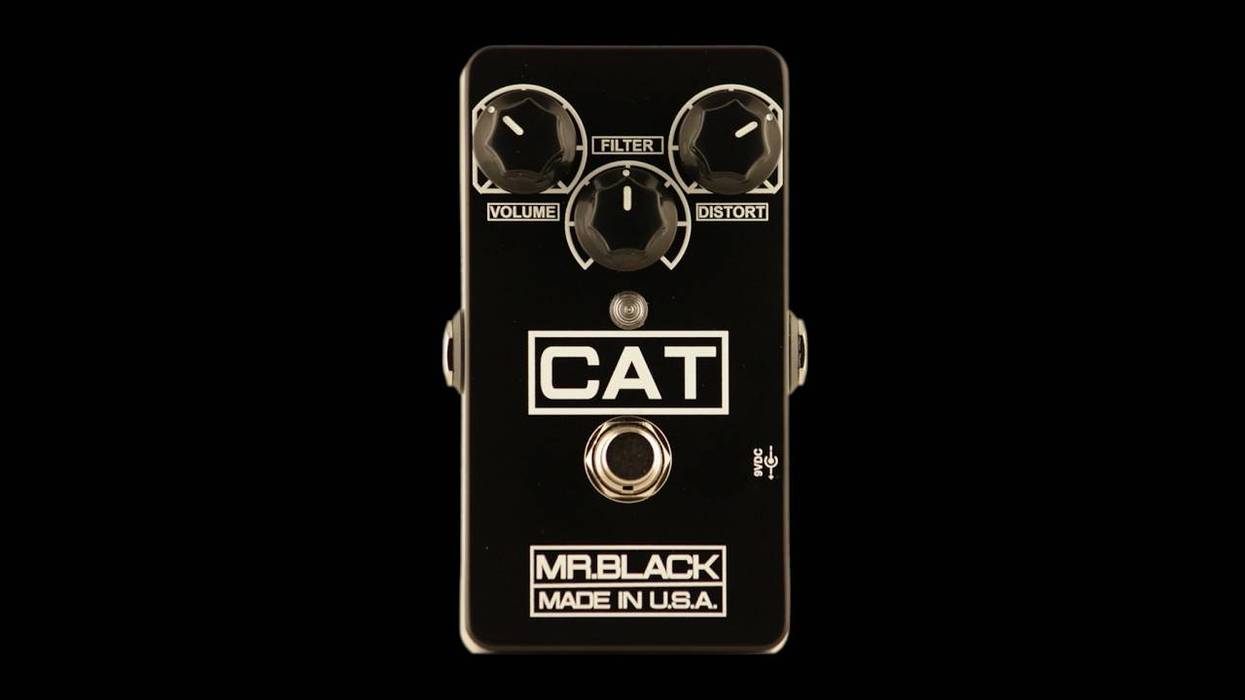 Mr. Black Introduces the CAT Distortion Pedal
