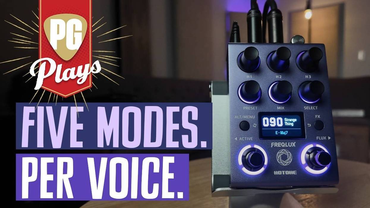 Three Pitch Engines Running at Once, in Stereo | Hotone Freqlux