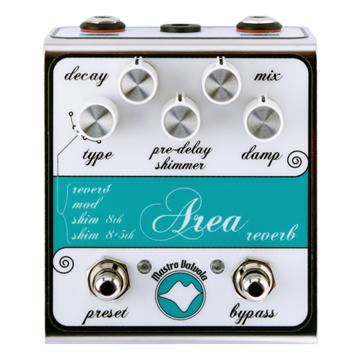 Mastro Valvola Pedals Releases the Area Reverb