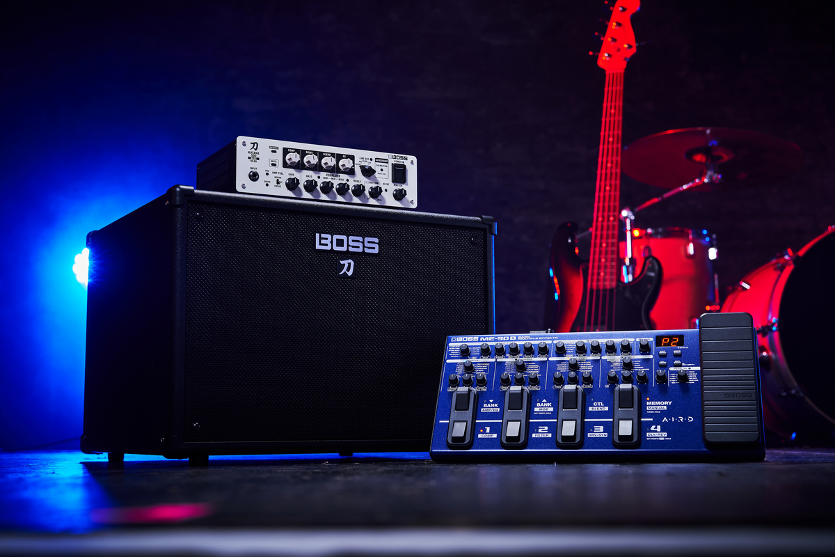 Boss Announces Katana-500 Bass Head and Cabinet 112 Bass