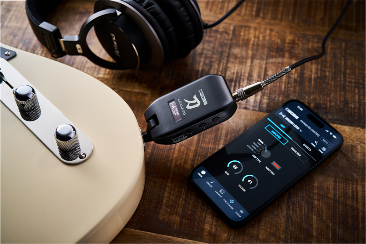 Boss Announces KATANA:GO Personal Headphone Amp