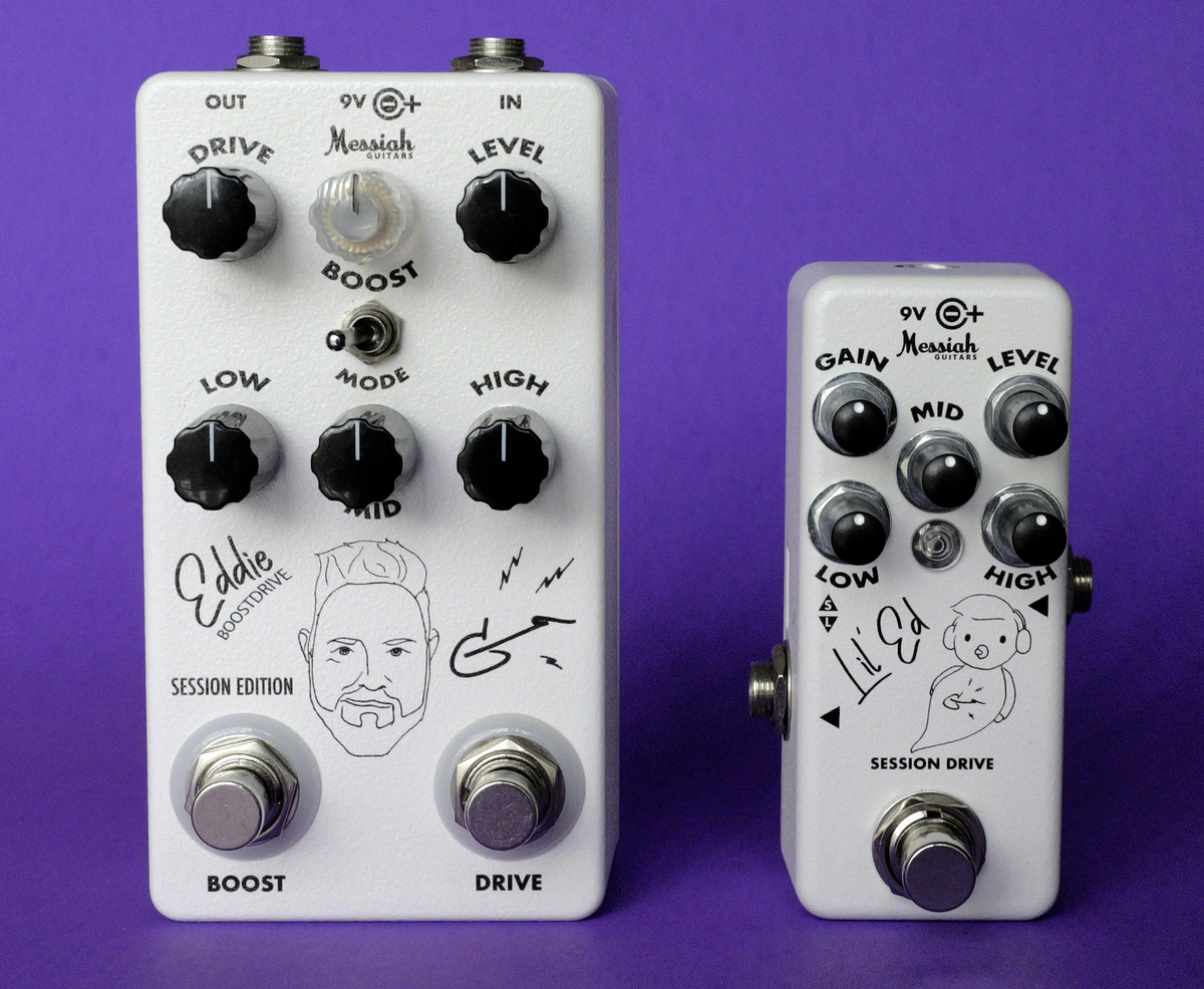 Messiah Guitars Introduces New Eddie Boostdrive Session Pedal