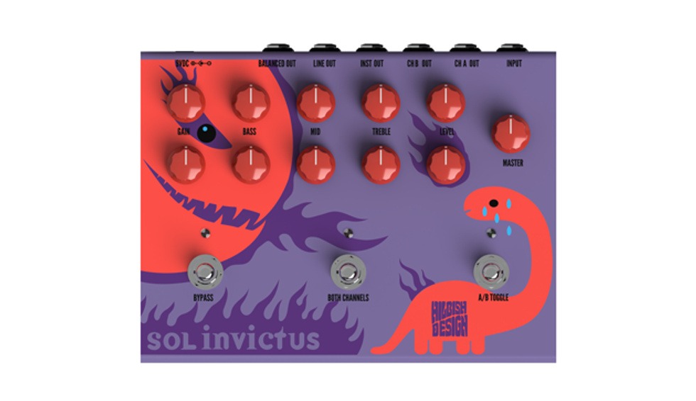 Hilbish Design Introduces the Sol-Invictus Preamp Pedal