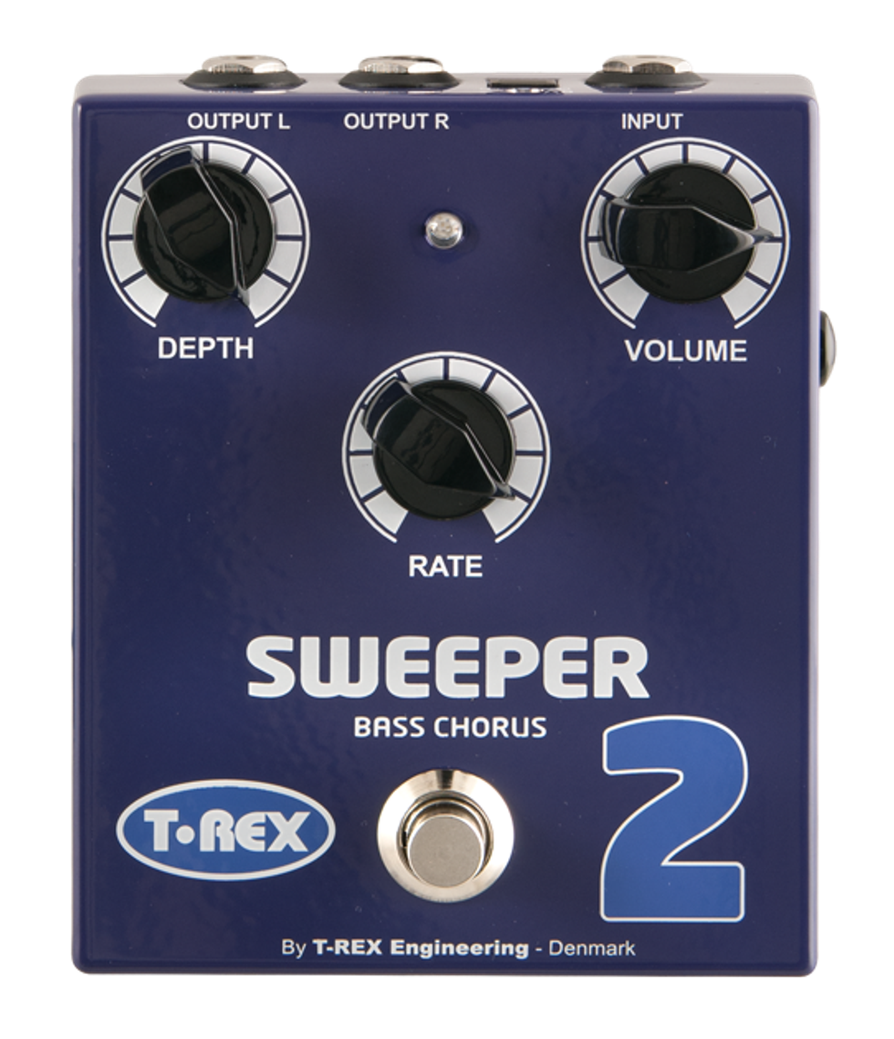T-Rex Sweeper 2 Bass Chorus Pedal Review