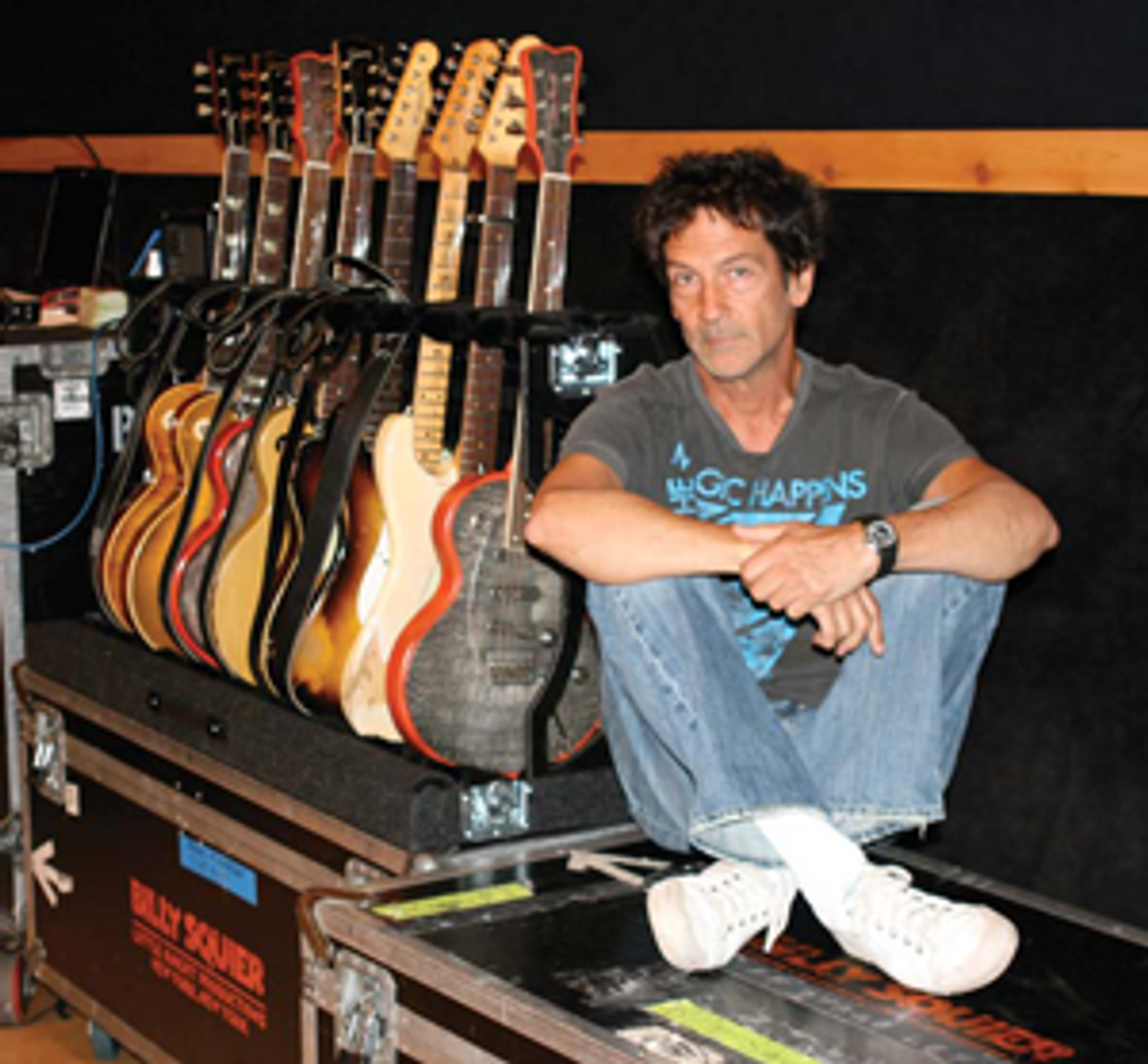 Gearing up with Billy Squier