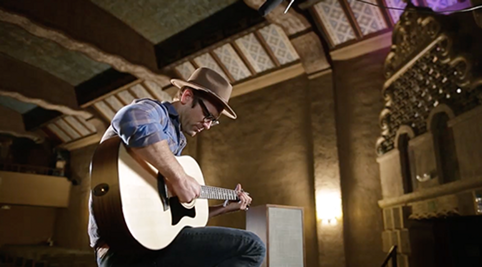 Andy Powers Demos the Taylor 317e Grand Pacific Dreadnought