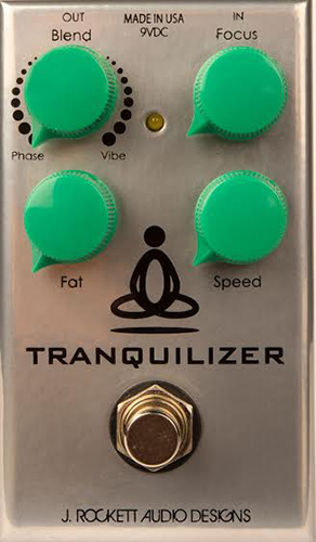 J. Rockett Audio Designs Releases the Tranquilizer Phase/Vibe Pedal