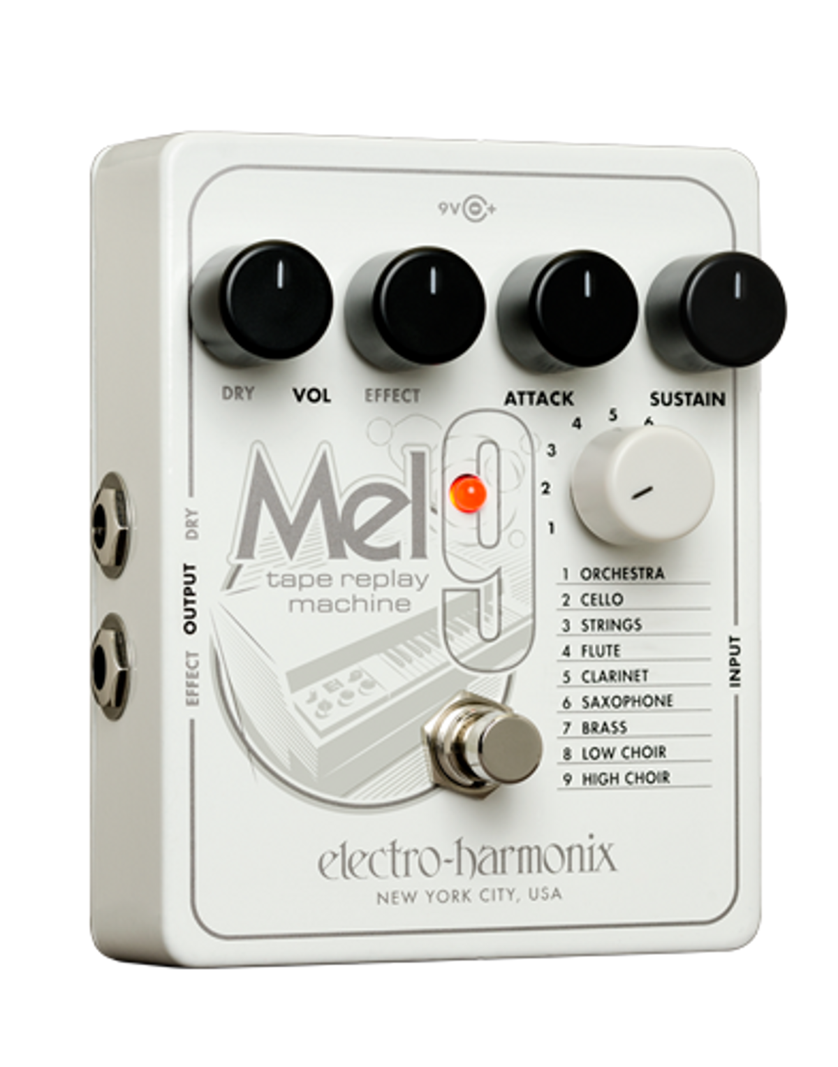 Electro-Harmonix Introduces the Mel9 Tape Replay Machine
