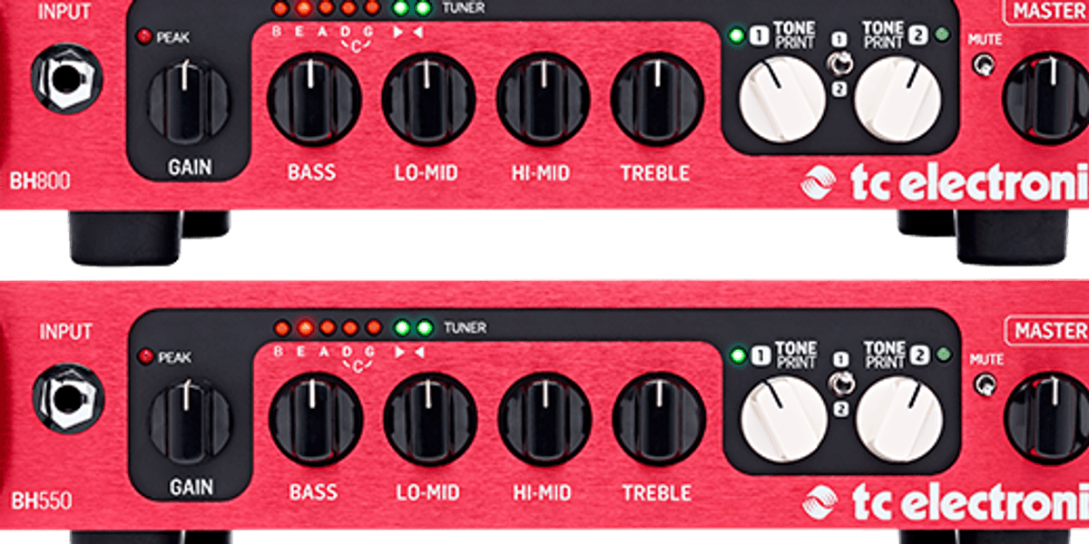 TC Electronic Releases the BH550 and BH800 Bass Amps - Premier Guitar TC Electronic Releases the BH550 and BH800 Bass Amps - Premier Guitar