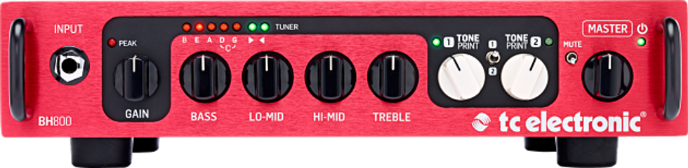 TC Electronic Releases the BH550 and BH800 Bass Amps
