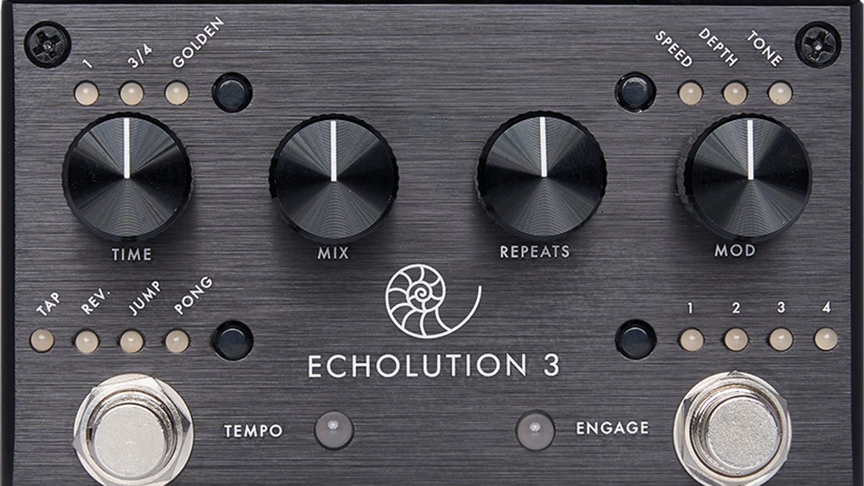Pigtronix Releases the Echolution 3