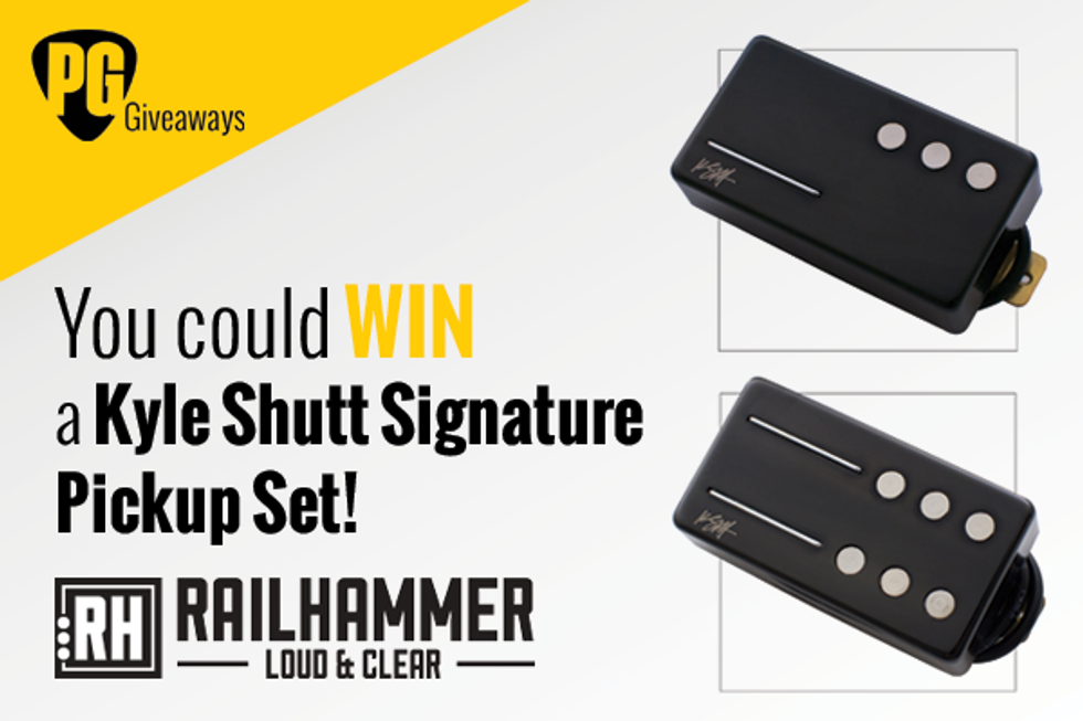 Win Sword Guitarist Kyle Shutt's Signature Pickups!