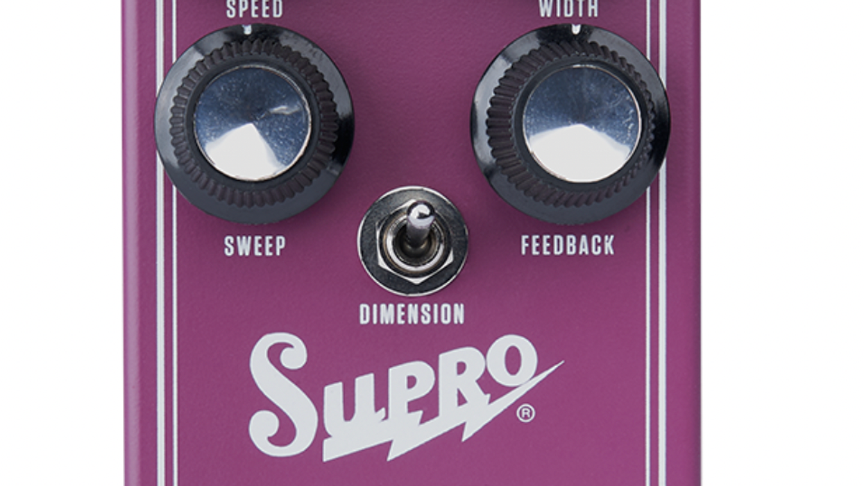 Supro Unveils New Flanger
