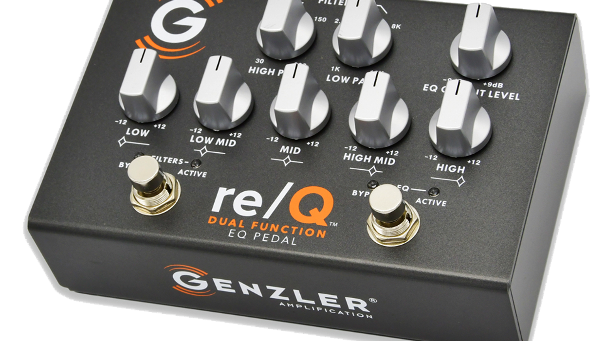 Genzler Amplification Unveils the re/Q EQ Pedal