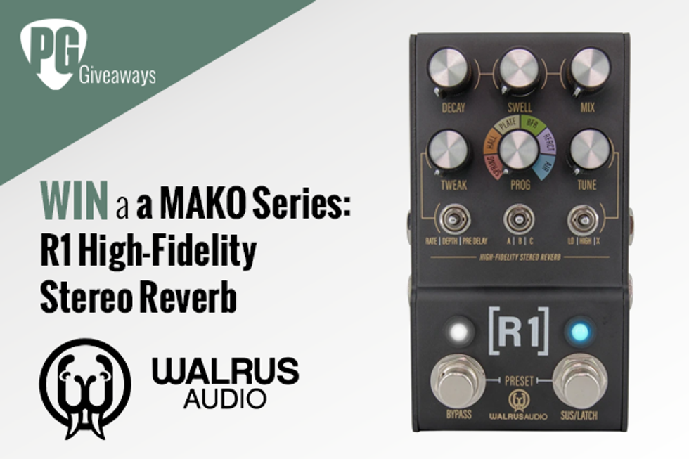 Walrus Audio Reverb Giveaway!