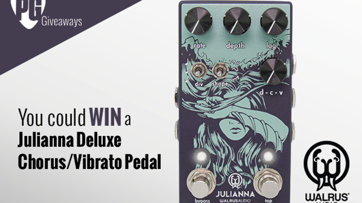 Walrus Audio Julianna Giveaway