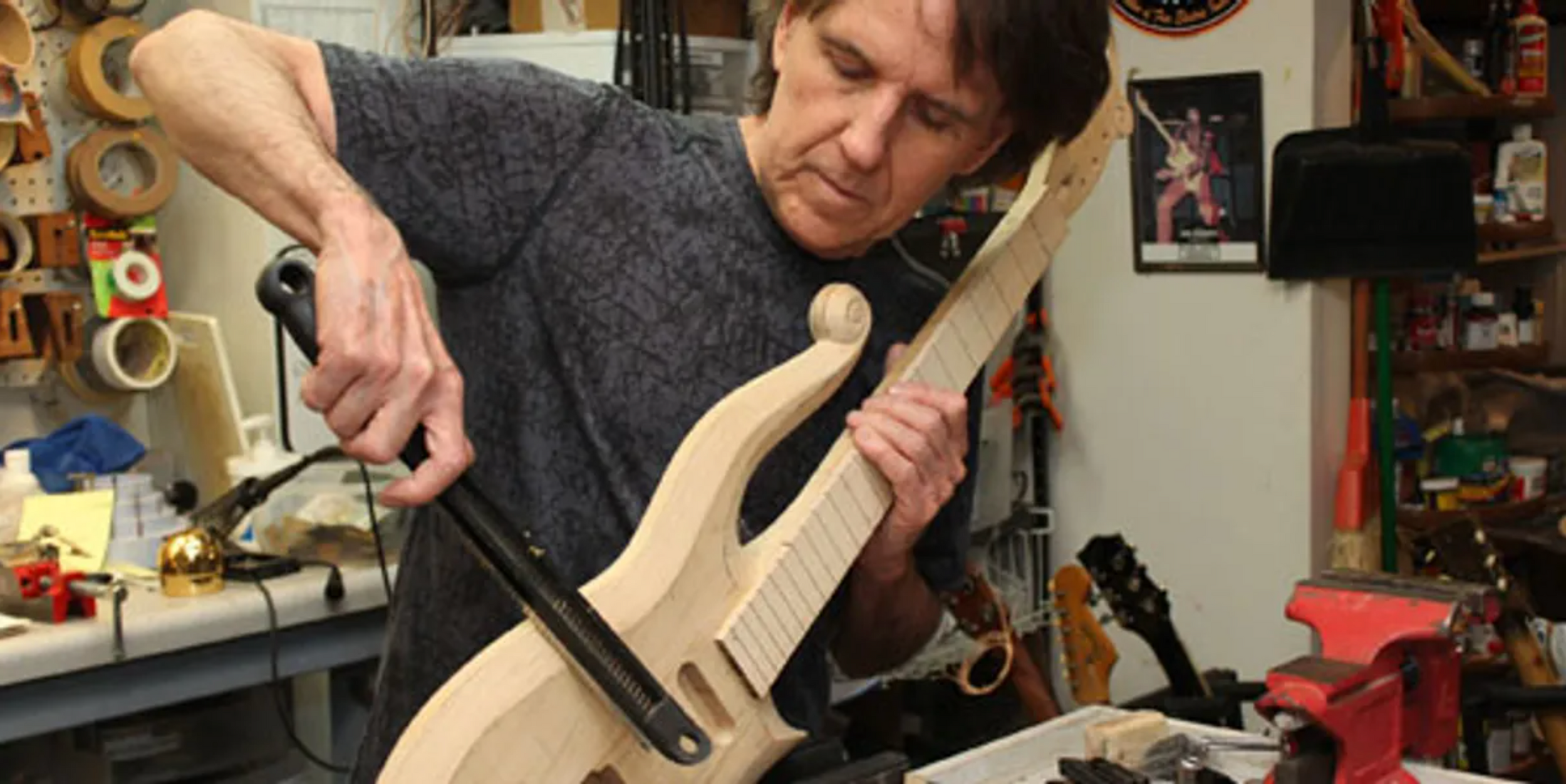 Dave Rusan: Building Prince’s Cloud Guitar