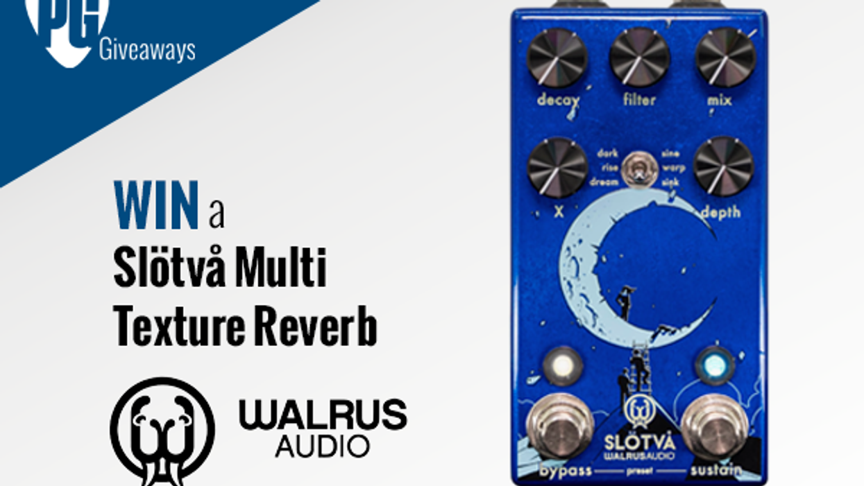 Walrus Audio Slötvå Giveaway