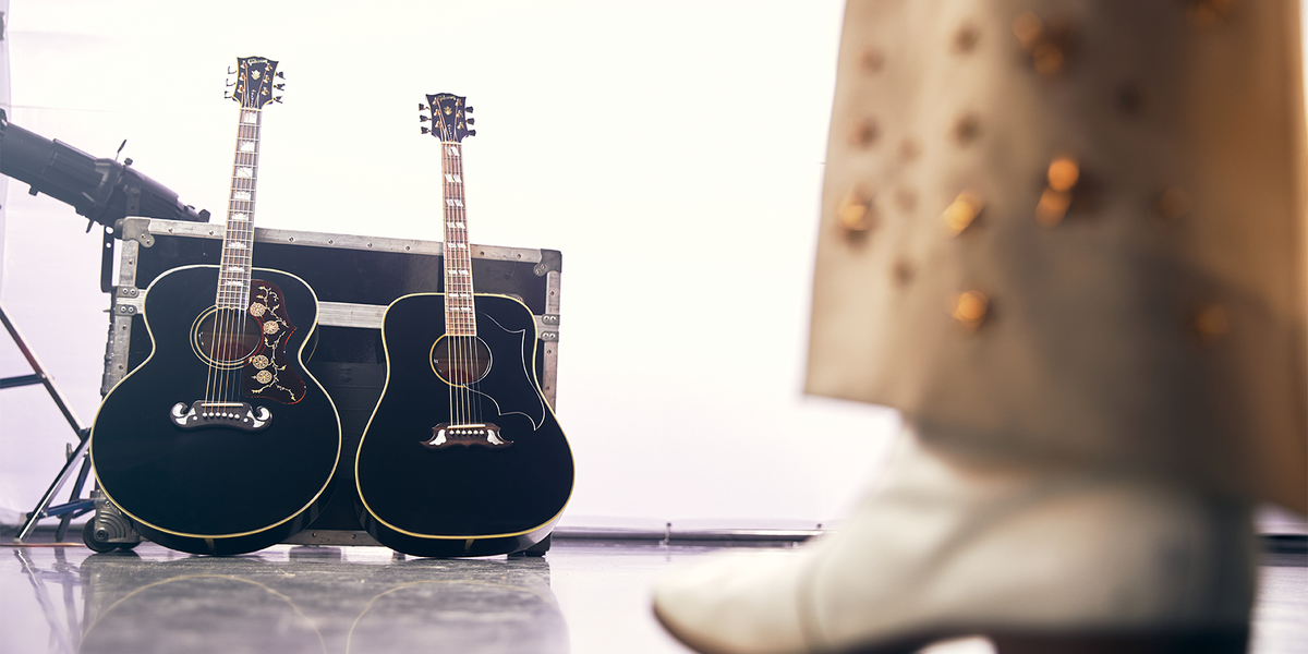 Gibson Unveils the Elvis Dove and SJ-200​ - Premier Guitar