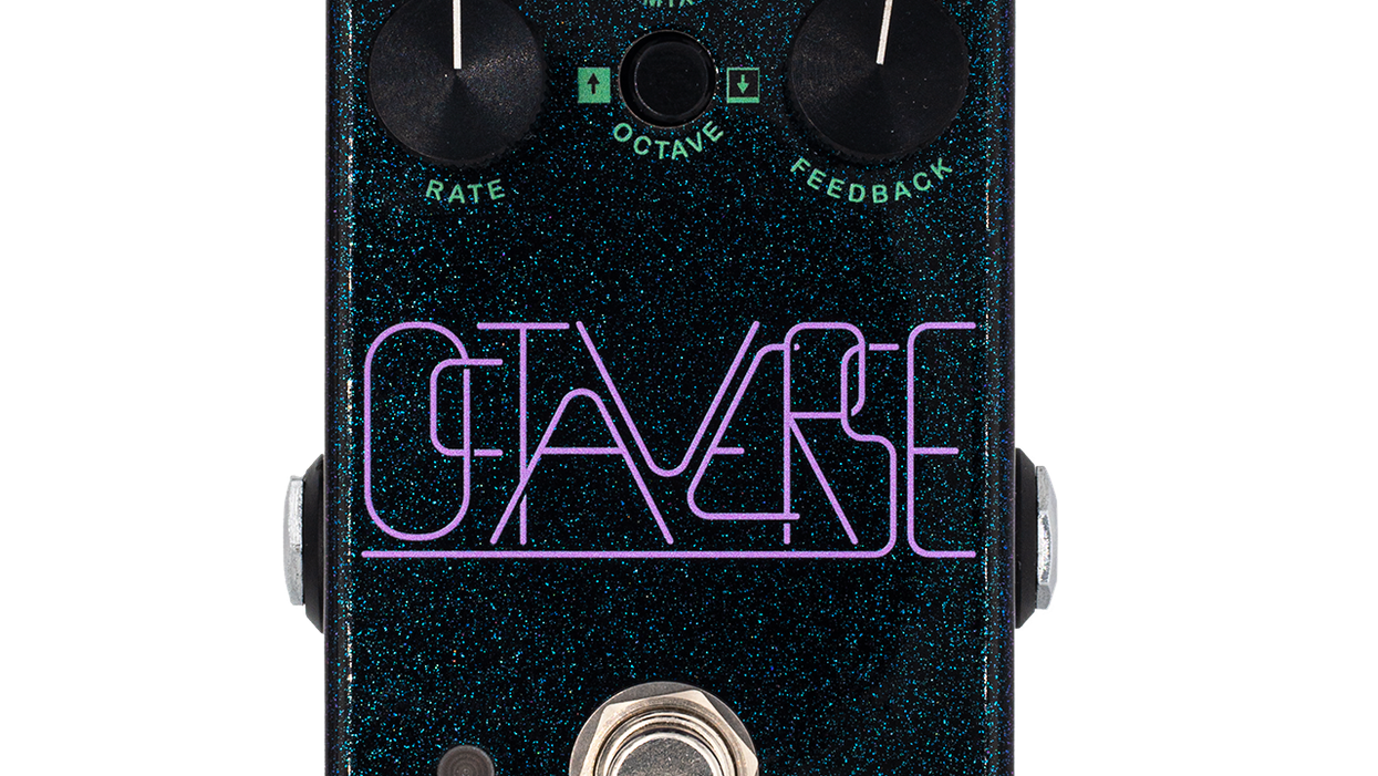 Mojo Hand FX  Introduces the Octaverse Reverse Octave Delay