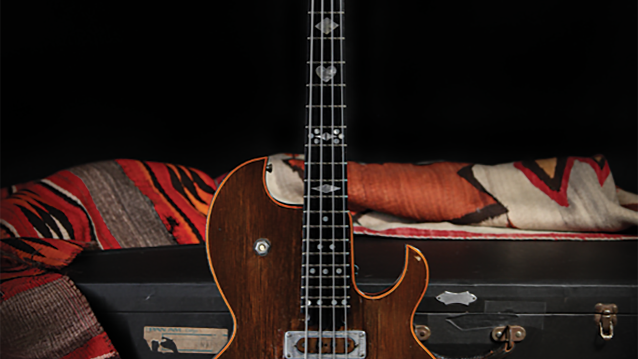 Ronnie Lane’s Custom Zemaitis Bass