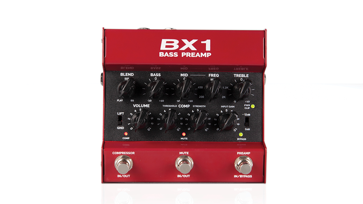 Carvin Introduces the BX1 Bass Preamp