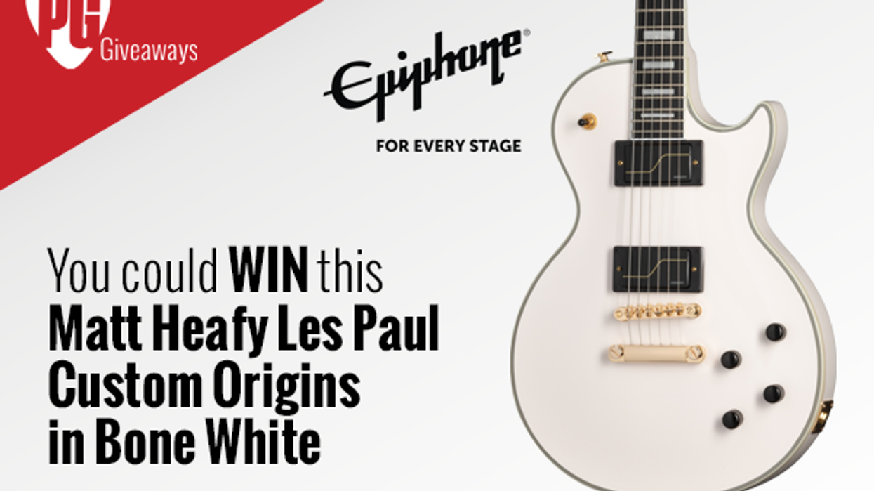 Matt Heafy Les Paul™ Custom Origins Giveaway